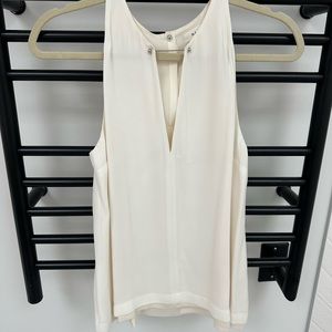 Ivory ALC size 8 sleeveless top